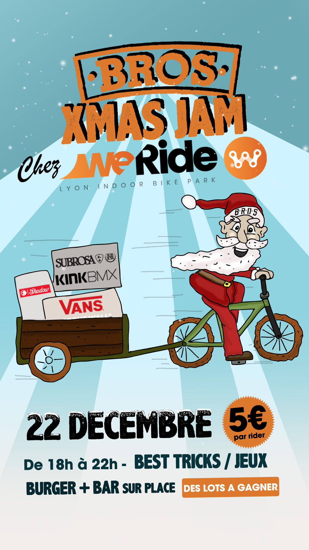 Jam de Noel BROS chez WERIDE